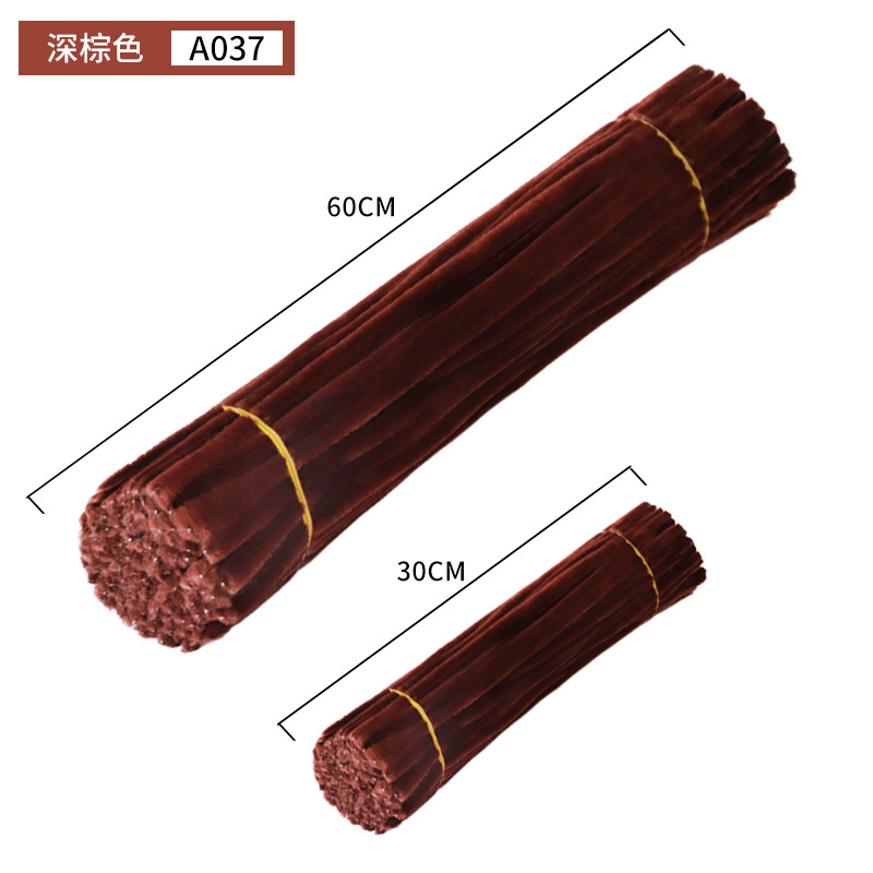 Alergar 60cm barra de torsión hecha a mano DIY material paquete de cabello raíz de cabello juguete de puzzle manual barra de torsión al por mayor