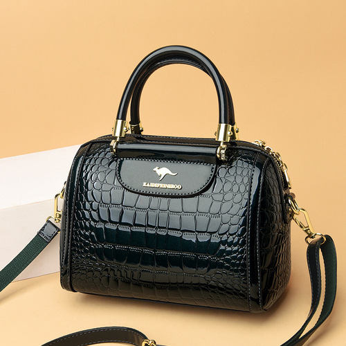 Bags for women new  crossbody bag shoulder bag patent leather glossy ladies handbag female European and American one-piece drop shipping