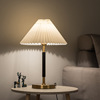 originality Retro Bouffancy Fabric art lamps and lanterns Northern Europe Bedside hotel hotel bedroom decorate Table lamp
