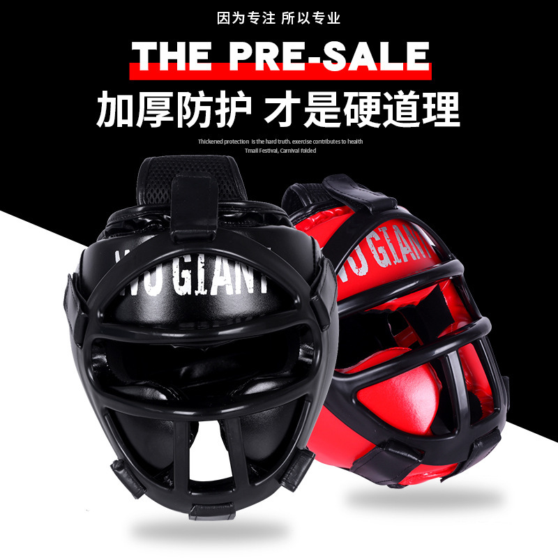 Boxing and Sanda Helmets for Adults and Children, Face Protection, Fighting, Taekwondo Head Protection, Competition Protective Gear, Headgear Protective Gear