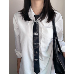 jk领带女甜美kitty猫免打结拉链领带日韩学院风装饰制服衬衫配饰