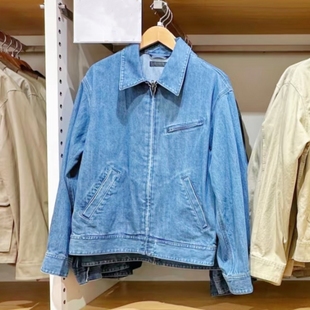 2025 Men's Women's Vintage Jacket Casual Zipper Jacket Denim Jacket