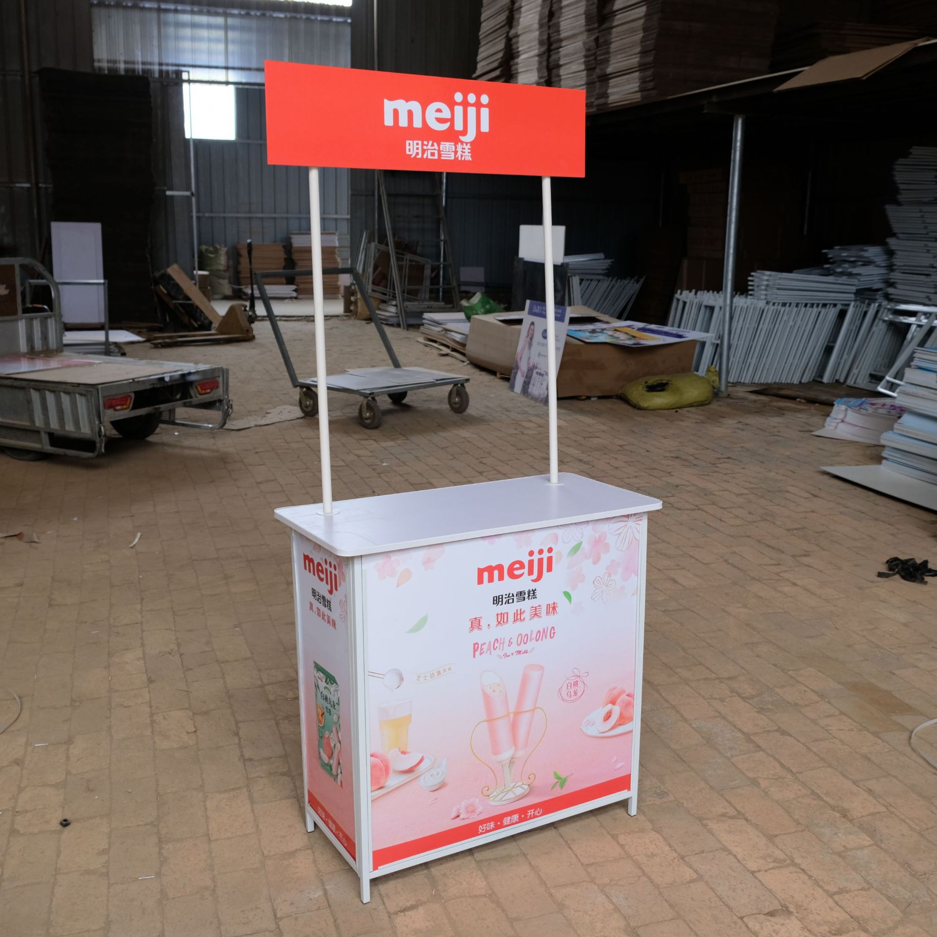商场促销台 试吃超市地摊摆摊桌广告展示台 便携折叠铝合金促销桌-阿里巴巴