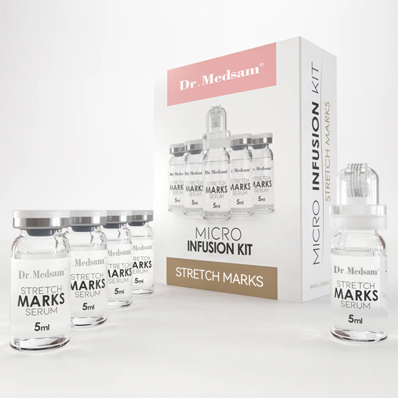 纴娠纹修复微针精华液套盒定制改善肚子大腿肥胖纹Stretch Marks