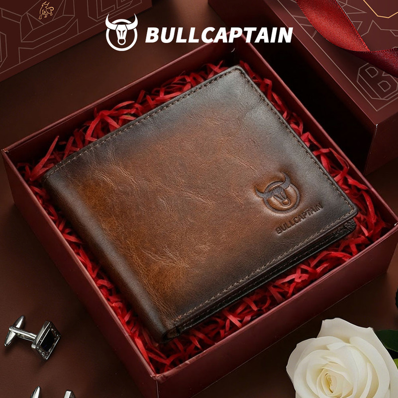 Captain Niu Guangzhou Baiyun Manufacturer Wallet Men's Genuine Leather Short Anti-Theft Brush Multi-Card Slot First Layer Soft Cowhide Wallet Captain Niu Guangzhou Baiyun Manufacturer Wallet Men's Genuine Leather Short Anti-Theft Brush Multi-Card Slot First Layer Soft Cowhide Wallet