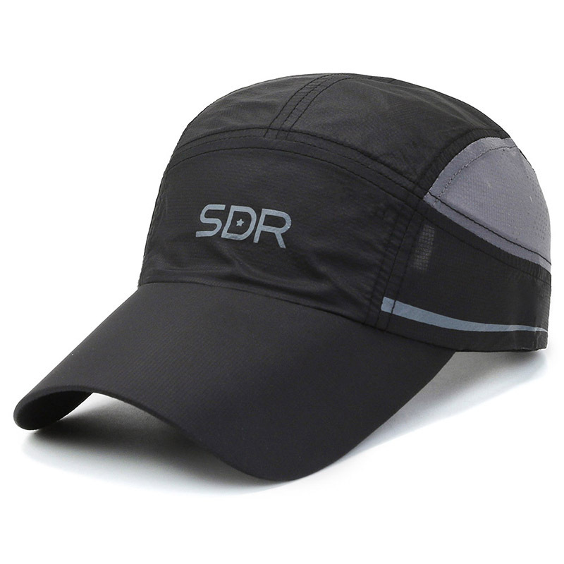 Summer Men's Baseball Light and Thin Mesh Sunshade Running Quick Drying Outdoor Duck Tongue Hat_voghion.com