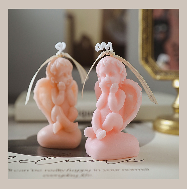 Fashion Angel Paraffin Candle 1 Piece display picture 8