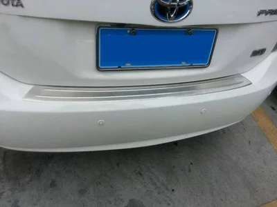 Door Sill Strip Rear | Dekorativ pedal başlıqları - prius30-series-rear-guard