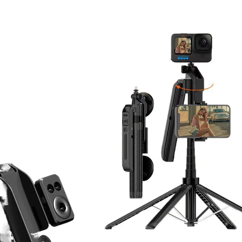 Новый A6 умный AI селфи-палка может вращаться на 360 градусов, следить за лицом, путешествовать, портативный предмет камеры для мобильного телефона