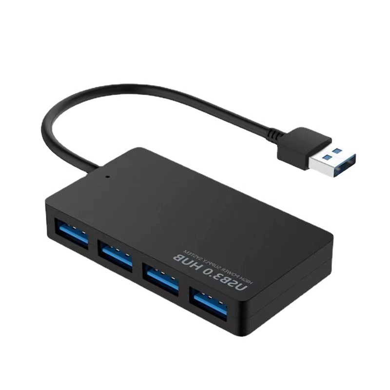 USB3.0 многопортовый хаб-разветвитель, док-станция расширения 1→4 для ноутбука