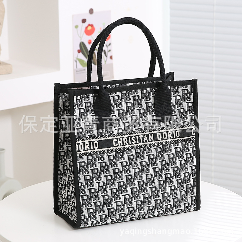 Nuevo bolso de moda de gran capacidad de alto grado de trabajo de cercanías bolsa de tela de almacenamiento ins