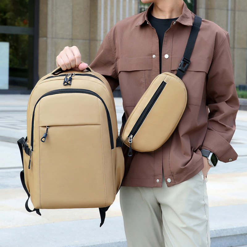 Mochila de negocios para hombre de nueva película transfronteriza para viajes al aire libre de gran capacidad mochila para computadora de 15,6 pulgadas mochila escolar marea