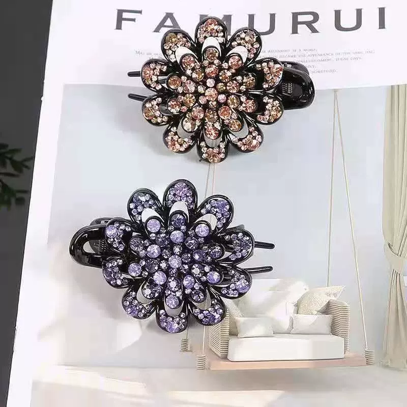 Большая Hair accessory, зажим для волос для взрослых, крабовая булавка для мамы