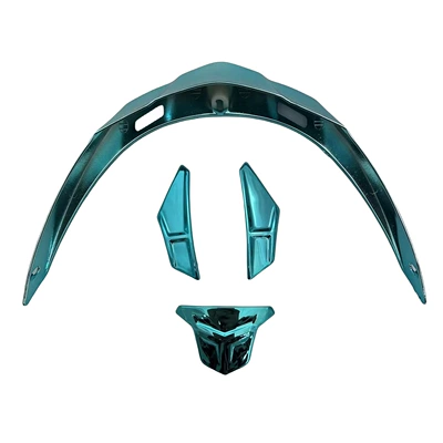 Dəbilqə (Kaska) aksesuarları: Helmet Lenses, Anti-Fog Film, Day - mt30-blue-tail-kit