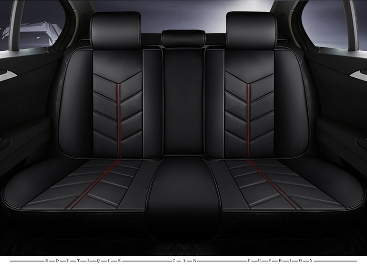 Cross-border foreign trade car seat cover five seat cover fully surrounded winter seat cushion four seasons leather cushion factory generation