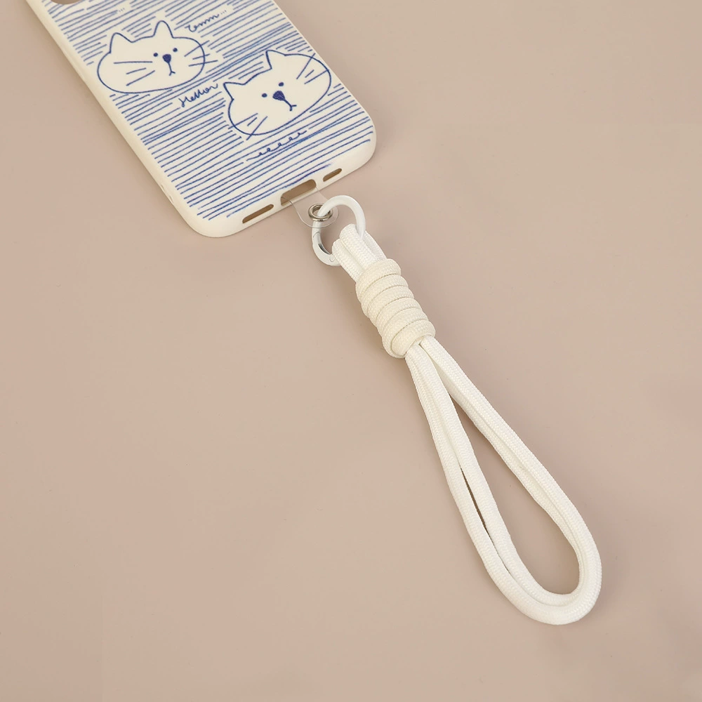 Mobile phone, short strap handmade, woven keychain, Reins leash