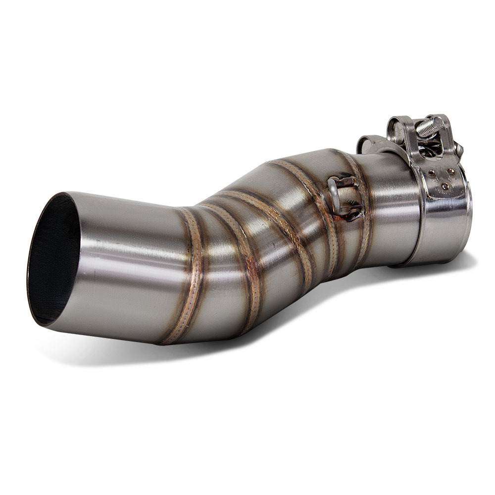Suitable for Chunfeng 450Mt Stainless Steel Middle Section Sc Straight-Through Scorpion Barrel Tail Section Motorcycle Modified Exhaust Pipe