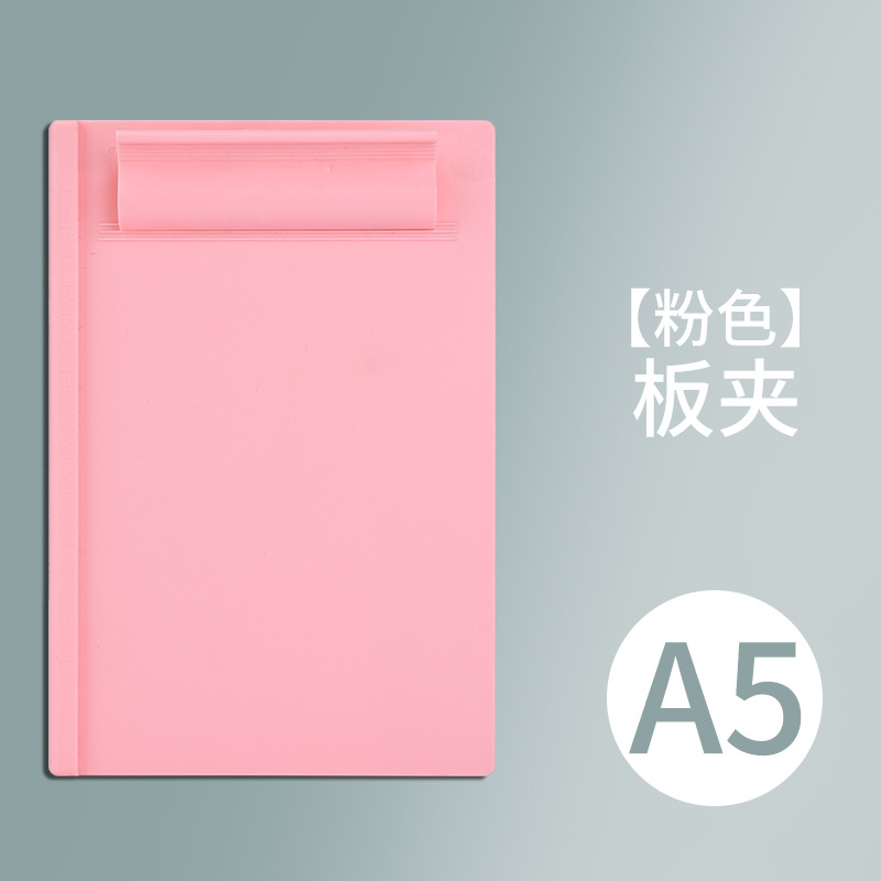 Clipboard engrosado a4 archivos tablero de escritura tablero de plástico para estudiantes suministros de oficina multifuncional tablero de menú al por mayor