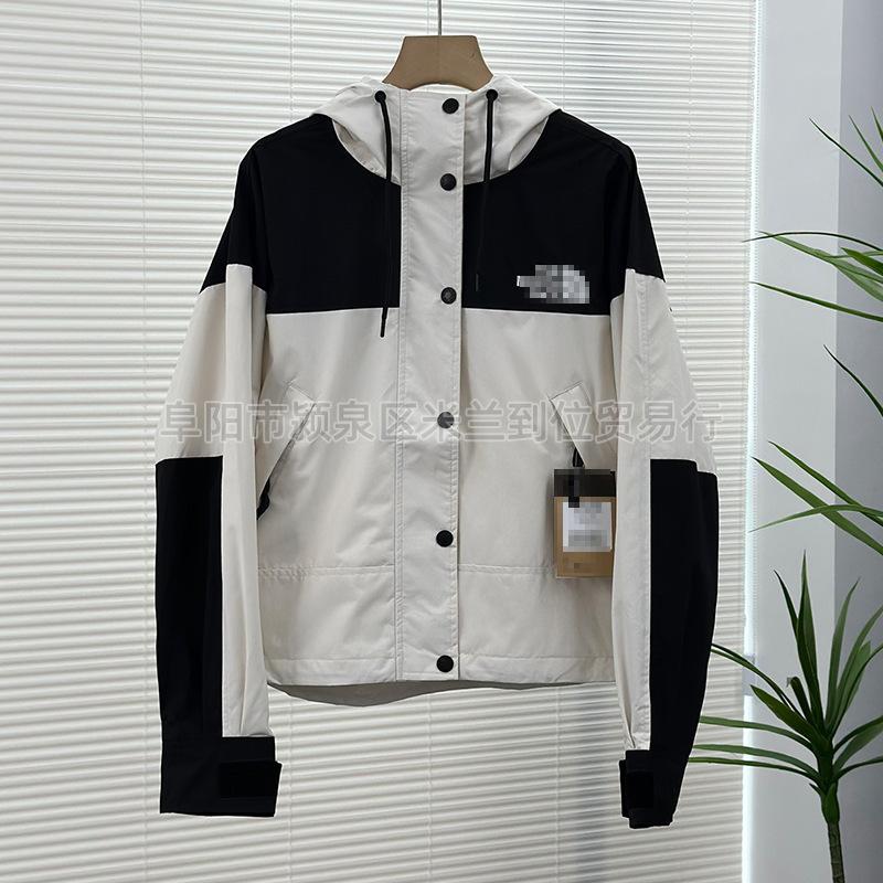 莆田北家冲锋衣男女款1990短款美版登山服户外防风防雨水情侣外套|undefined