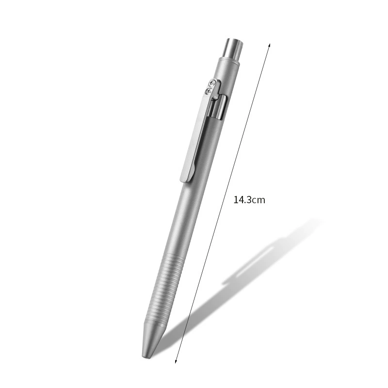 Tactical EDC Pen (Pioneer) Titanium Alloy, Bolt-Action, Colorful Digital Camouflage Options