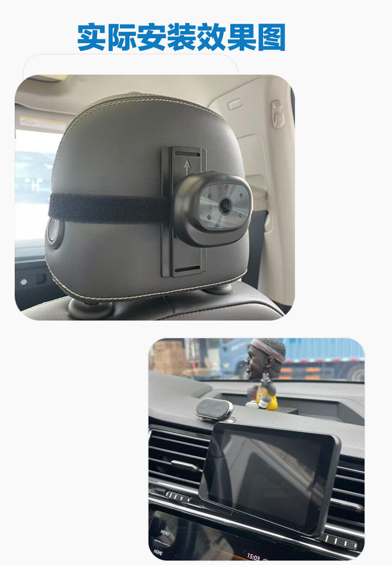 Cross-border car baby monitor 5inch screen infrared night vision camera wireless transmission baby car monitor