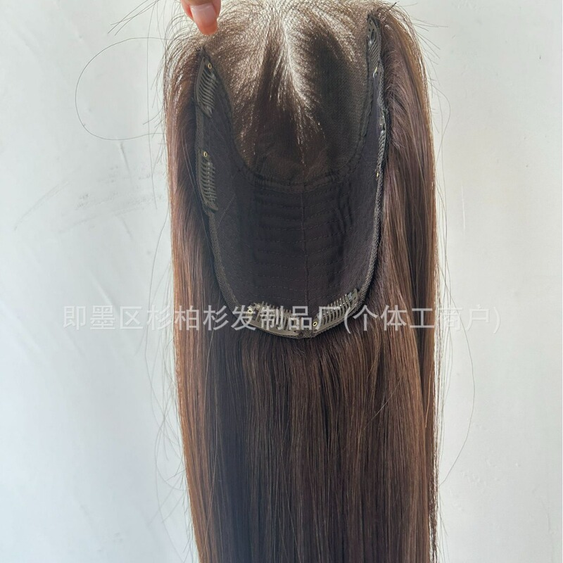 Qingdao Hand-Woven Real Human Hair Pure Girl Braid Hair Jewish Hd Lace Hair Block Braided Hair Smooth