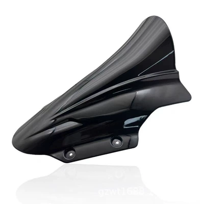 Suitable for Suzuki Gsx250/R Heightened Windshield Modification, Track Version Competitive Thickened Windshield, Gsx250R Modification (Motorcycle front windshield) - black