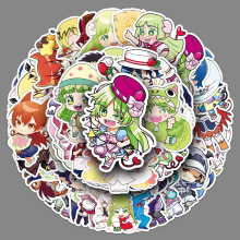 50张入间同学入魔了贴纸日漫动漫防水装饰手帐咕卡保温杯跨境贴纸