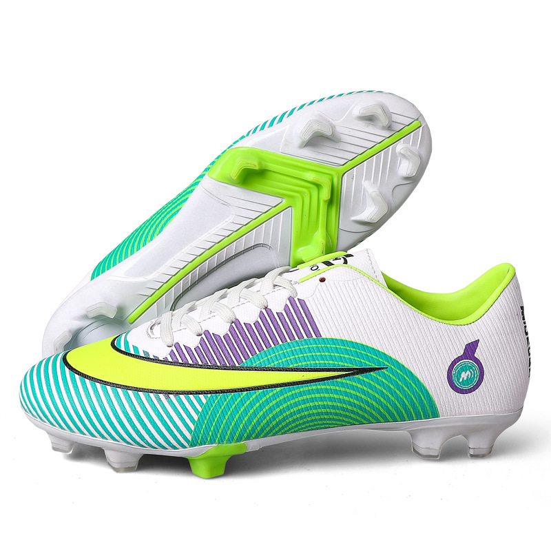 Hombres 2022 nuevos zapatos de fútbol zapatos de entrenamiento zapatillas de deporte de uñas largas estudiantes universitarios adultos uñas cortas zapatillas de fútbol resistentes al desgaste
