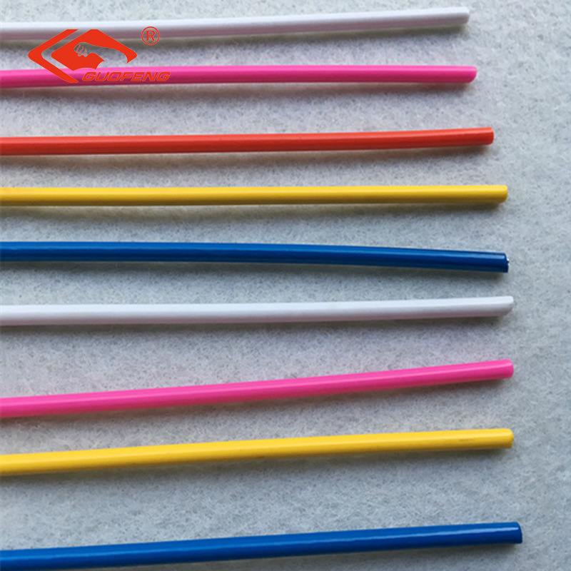 Cuerdas de acero recubiertas de color personalizadas PA PU PVC teflón material ecológico colorido a voluntad