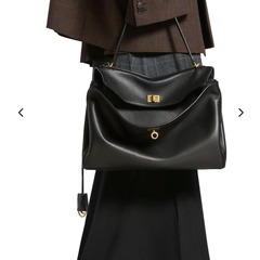 【ハイバージョン】B家ロデオハンドバッグ24新品ソフト牛革中性トートバッグオシャレ緩み感ビッグバッグ