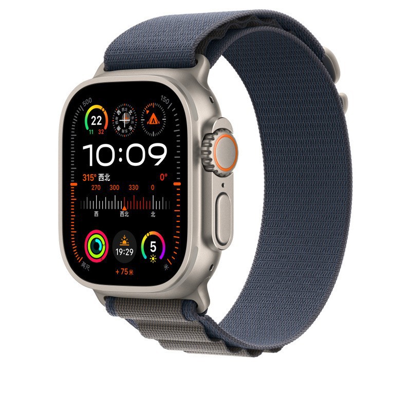 Aplicable a Apple Watch SE Alpine Correa de Nylon Ultra2 Correa de Apple iWatch
