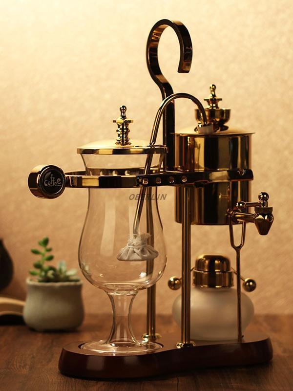 European Belgian Retro Coffee Pot Manual Coffee Machine Siphon Steam Coffee Luxury Business Gift Box European Belgian Retro Coffee Pot Manual Coffee Machine Siphon Steam Coffee Luxury Business Gift Box