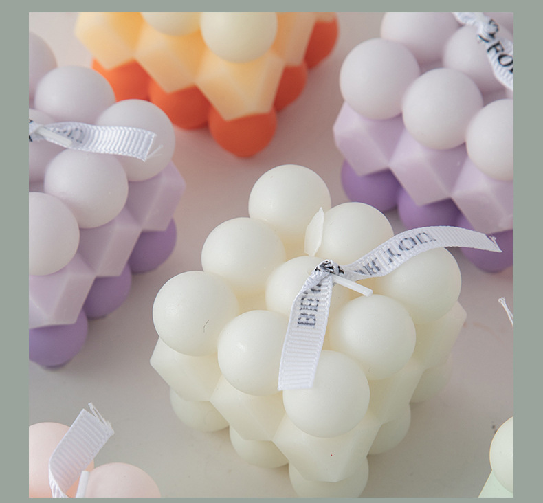 魔方香薰蜡烛伴手礼ins创意家居摆饰套装拍摄道具跨境蜡烛结婚礼详情16