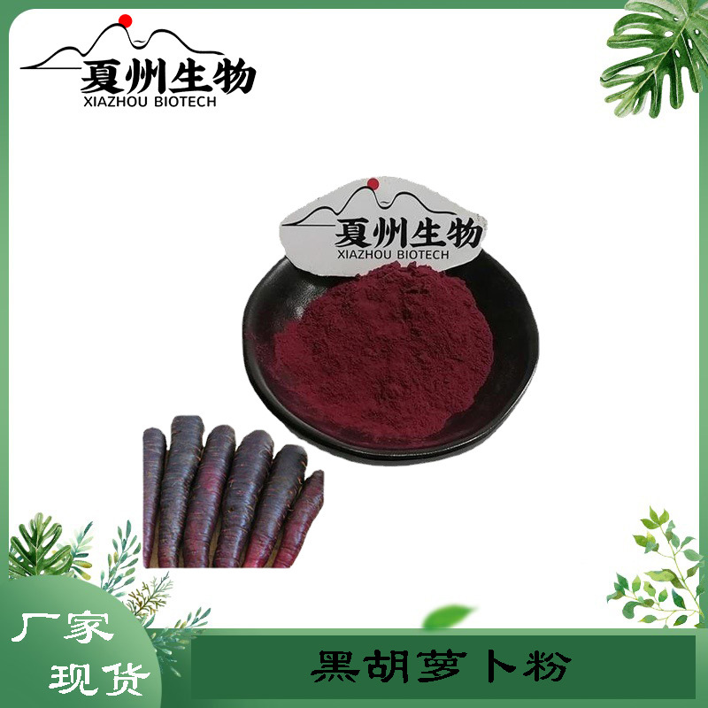 黑胡萝卜粉 1kg规格 黑胡萝卜提取物 蔬菜粉原料 欢迎咨询