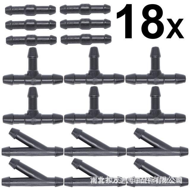 Automobile water spray pipe joint three-way joint direct oblique Y-way water pipe joint automobile wiper water spray pipe joint Automobile water spray pipe joint three-way joint direct oblique Y-way water pipe joint automobile wiper water spray pipe joint