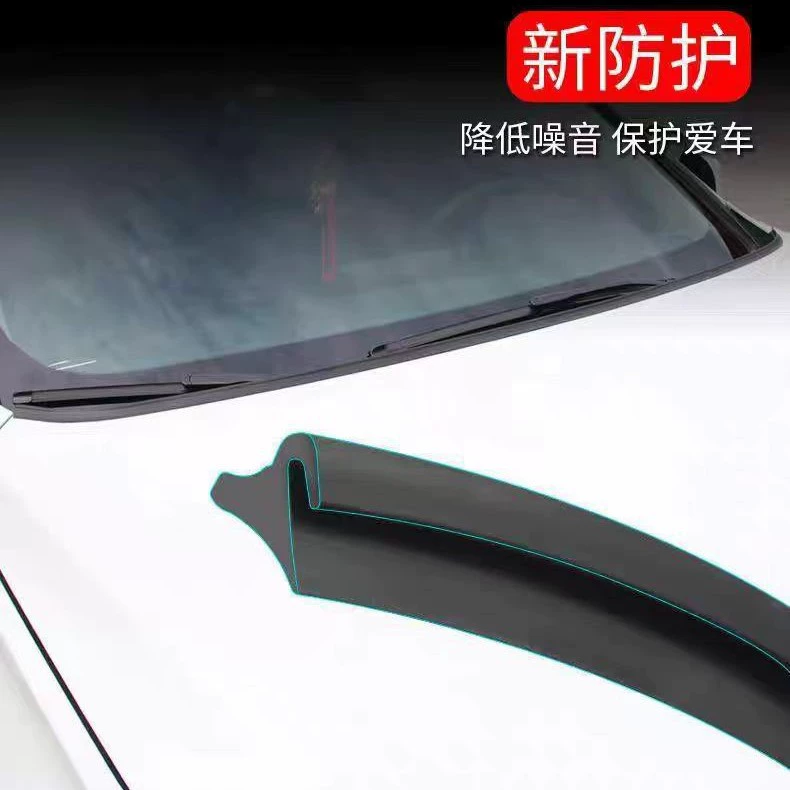 Ветрозащитная водонепроницаемая шумовая направляющая полоска на верхней крышке переднего лобового стекла