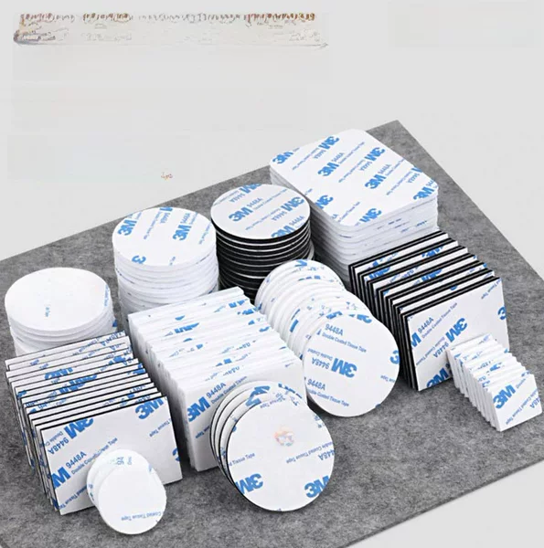 Foam double-sided adhesive 3m9448 strong high-stick sponge adhesive paste thickened EVA adhesive die-cutting punch cross-border explosions