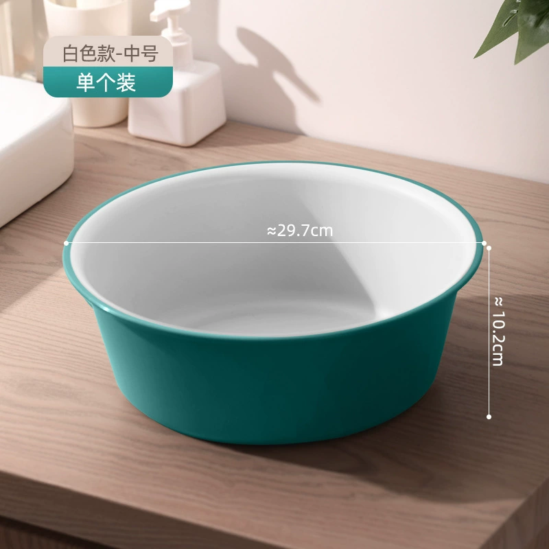 Plastic big washbasin for laundry for students, increased thickness