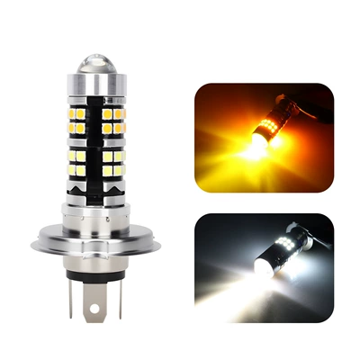 14cm Round Led Truck Tail Tail light - h4-white-yellow-1-piece