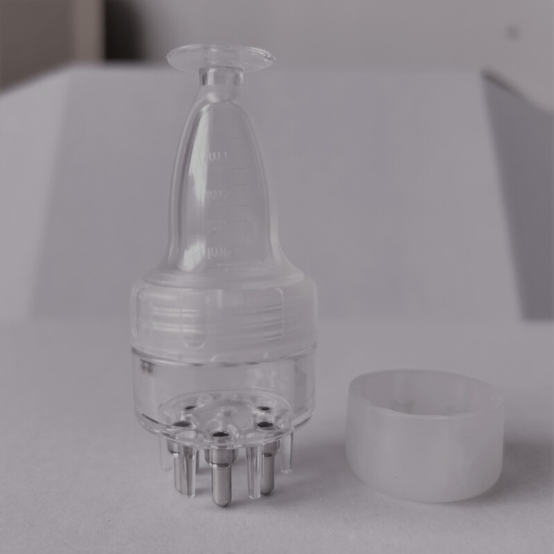 ミノ頭皮上薬器頭部精油ボール塗布器マッサージ櫛1ml|undefined
