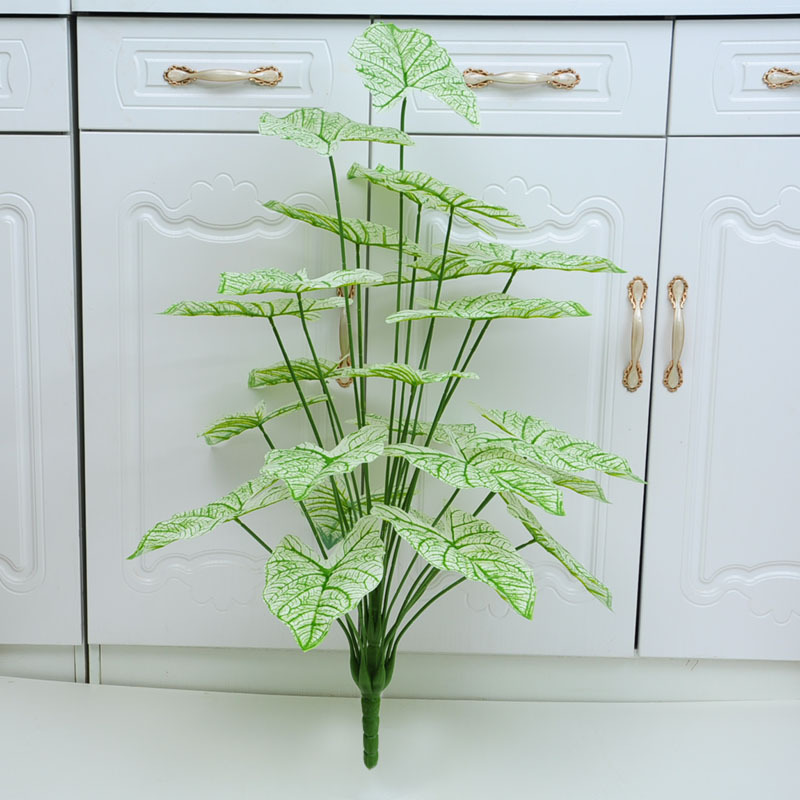 Planta artificial planta verde artificial bonsai casa interior jardín verde decoración de la ventana artificial falso árbol hojas