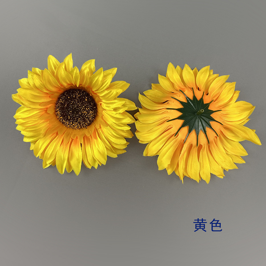 Simulación girasol ins viento decoración de la sala de estar props de fotografía boda al por mayor flores de sol hechas a mano diy regalos de flores falsas