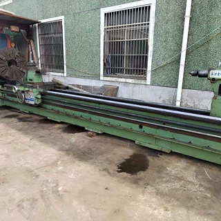 转让二手金岭62123x6米卧式车床导轨宽度600加工长度6000