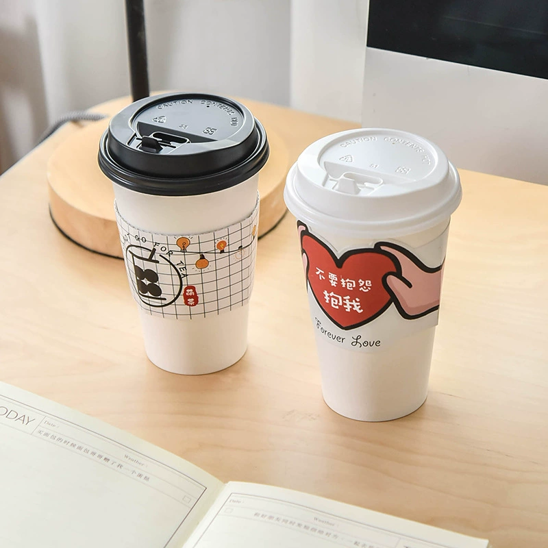 Набор чашек на заказ декоративный перфузия одноразовые бумажные стаканчики пластиковые стаканчики сетка красная кофейная чашка водонепроницаемая