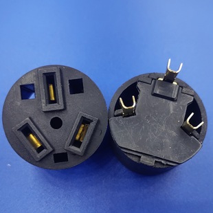 16A Chinese plug terminal for three-plug GB three-plug new energy female plug extension cord female end