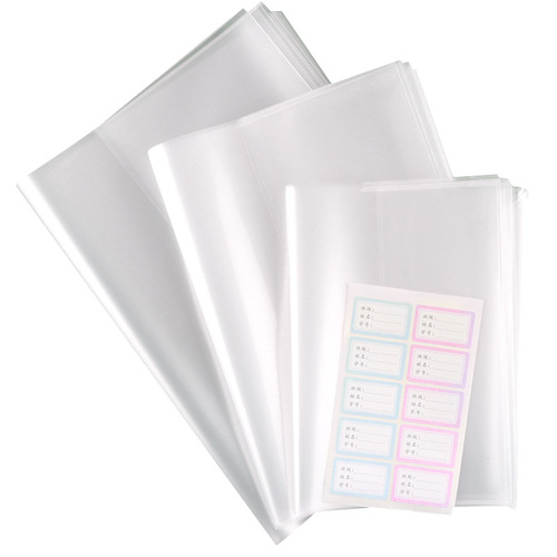 Transparent book cover for 16K books, A4K waterproof, for primary school students, thick plastic book cover, wholesale