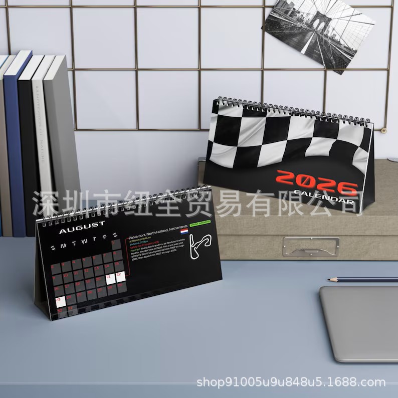 Cross-Border New Product F1 Calendar 2026 2026 F1 Schedule Desktop Calendar