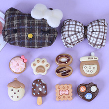 箱包配件批发春秋款手工充棉kk蝴蝶结DIY服饰发夹手机壳洞洞鞋