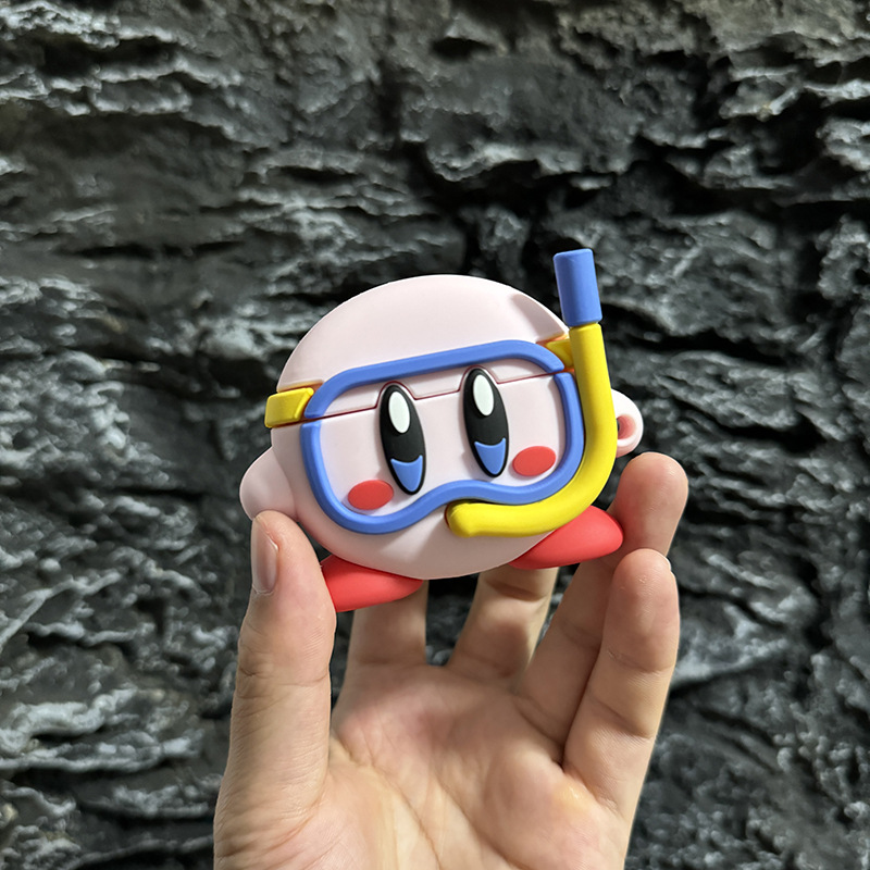 Cartoon Star Kabi Airpod Pro2 Cover para Apple Bluetooth inalámbrico 4 generación de silicona